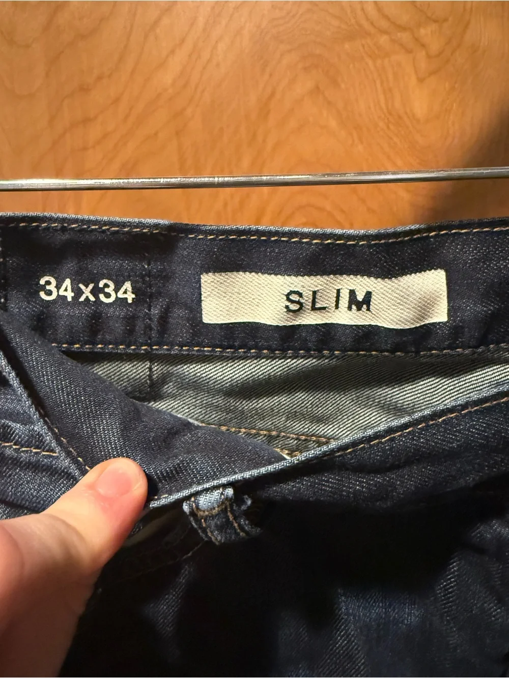 GAP 1969 Slim Men’s Jeans in Dark Blue Denim